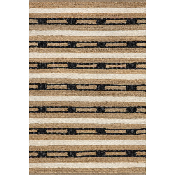 Emily Henderson x Rugs USA Raleigh Striped Jute Area Rug Wayfair